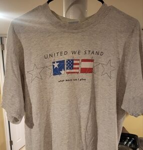 avintage United We Stand 9/11 Concert T-Shirt